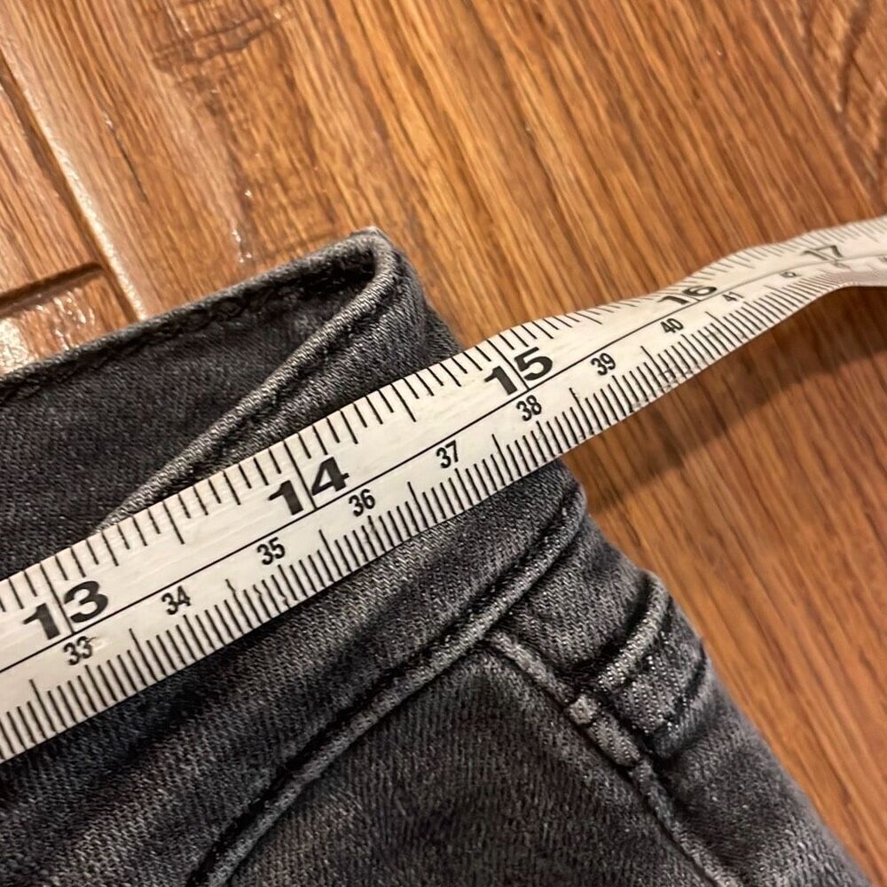 Hudson Krista super skinny mid rise grey jeans size 28 - Picture 5 of 10